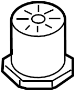 View Suspension Crossmember Insulator (Front) Full-Sized Product Image