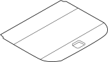 8S8861529LZ8 Spare Tire Compartment Cover