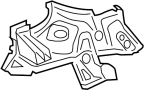 8U0805116TA Fender Apron Assembly (Front, Upper)