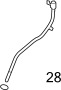 View Oil. Ring. Tube. Seal. (Upper) Full-Sized Product Image