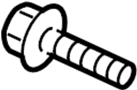 View Caliper. Bolt. Disc. Brake. Mount. Anchor Plate. Bracket Screw.  Full-Sized Product Image