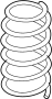 Image of Coil Spring image for your 2016 Audi TT  Base Convertible 