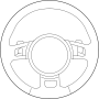 8U0419091ALCJM Steering Wheel