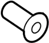 View Molding. Clip. Wheel. Retainer. (Lower) Full-Sized Product Image