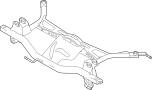5N0505315S Suspension Subframe Crossmember (Upper)
