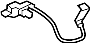 Image of Module. Cable. Battery. Control. CONTOUR. Unit. Negative. A control module used in. image for your 2009 Audi A5 3.2L V6 A/T Quattro  Base Coupe 