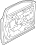 Image of Door Shell image for your 2021 Audi S6  Premium Plus Sedan 