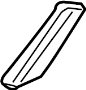 View Interior Door Pull Handle Cap Full-Sized Product Image 1 of 1