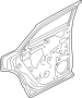 Image of Door Shell image for your 2021 Audi S6  Premium Plus Sedan 