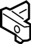 View Door Hinge (Upper, Lower) Full-Sized Product Image