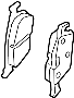 View Disc Brake Pad Set (Rear) Full-Sized Product Image