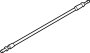 Image of Liftgate Washer Hose (Rear) image for your 2011 Audi Q7  Prestige Sport Utility 