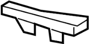 View Bumper Cover Support Rail (Lower) Full-Sized Product Image