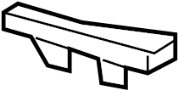 View Bumper Cover Support Rail (Lower) Full-Sized Product Image