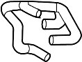 View Engine Coolant Hose. Engine Oil Cooler Line. Oil cooler tube.  Full-Sized Product Image