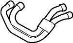 View Engine Coolant Hose Full-Sized Product Image