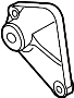 059145174A AIR CONDITIONING (A/C) Drive Belt Idler Pulley Bracket. Belt Tensioner Pulley Bracket. Mount bracket.