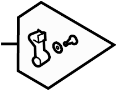 View Bracket. Condenser. Mount. Steering. Power.  Full-Sized Product Image