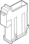 View FUSE BOX. THERMOSTAT fuse holder.  Full-Sized Product Image
