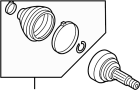 View CV Joint Boot Kit Full-Sized Product Image