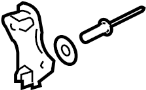 View Bracket. Condenser. Mount. Steering. Power.  Full-Sized Product Image