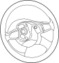 View Steering Wheel Full-Sized Product Image