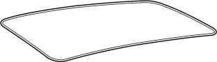Image of Sunroof Seal image for your 2021 Audi A6 3.0L V6 MILD HYBRID EV-GAS (MHEV) A/T Quattro Premium Plus Sedan 