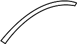 Image of Wheel Arch Molding image for your Audi