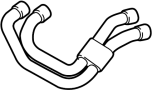 View Engine Coolant Hose Full-Sized Product Image
