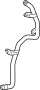 Image of Engine Coolant Pipe (Rear, Lower). Pipe that is part of the. image for your 2008 Audi Q7   
