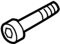 View Accessory Drive Belt Idler Pulley Bolt Full-Sized Product Image