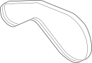 View Serpentine Belt Full-Sized Product Image