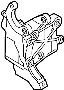 View A/C Compressor Bracket Full-Sized Product Image