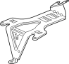 View Engine Control Module (ECM) Bracket Full-Sized Product Image