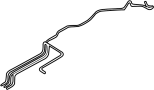 View Air Suspension Compressor Line (Rear) Full-Sized Product Image 1 of 2