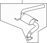 7L8254401FX Catalytic Converter (Rear)