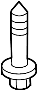 View Suspension Crossmember Bolt (Front, Rear, Lower) Full-Sized Product Image