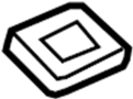 View Instrument Panel Air Duct Seal Full-Sized Product Image