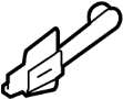 View Door Molding Clip (Lower) Full-Sized Product Image