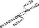 View ABS Wheel Speed Sensor Wiring Harness Full-Sized Product Image
