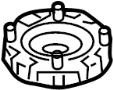 View Coil Spring Retainer (Upper, Lower) Full-Sized Product Image