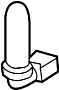 Image of Differential Vent Hose. Differential Vent Hose. image for your 2014 Porsche Cayenne S