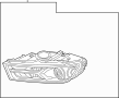 Image of Headlight Assembly image for your 2014 Audi A6  TDI Prestige Sedan 