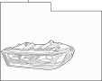 View Headlight Assembly Full-Sized Product Image 1 of 1