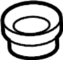 View Insulator. Air. Grommet. (Lower) Full-Sized Product Image