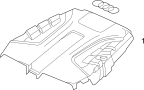 View Engine Cover Emblem Full-Sized Product Image