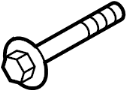 WHT007028 Suspension Control Arm Bolt (Rear, Lower)