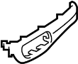 View Instrument Panel Molding (Front) Full-Sized Product Image 1 of 1