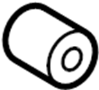 View Molding. Grommet. (Rear, Lower) Full-Sized Product Image