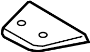 View Interior Quarter Panel Trim Panel Insert Full-Sized Product Image 1 of 1